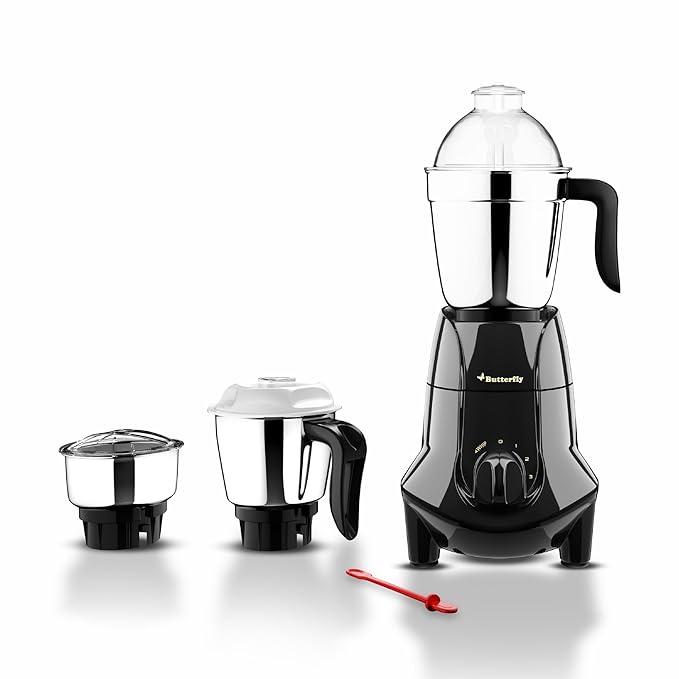 Butterfly Jet Elite 750-Watt Mixer Grinder with 3 Jars 